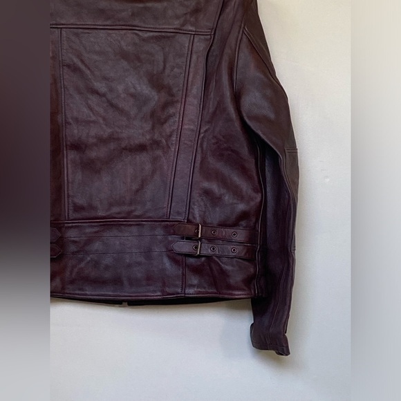 Leather jacket NEW with tag - Picture 5 of 9